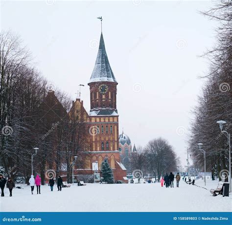 Cathedral in Kaliningrad, Winter Cathedral of Our Lady and St. Adalbert ...