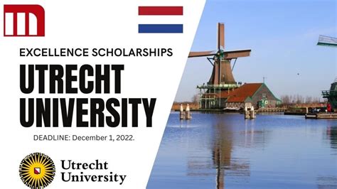 Utrecht University Excellence Scholarships 2023-2024