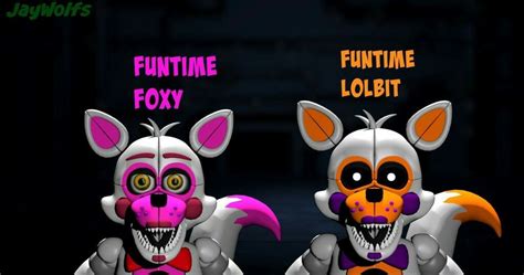 Funtime Foxy & Funtime Lolbit