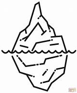 Iceberg coloring Page  Free Printable Coloring Pages sketch template