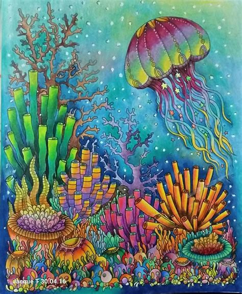 Dagdrömmar - Hanna Karlzon | Coloring book art, Lost ocean coloring book, Color pencil art