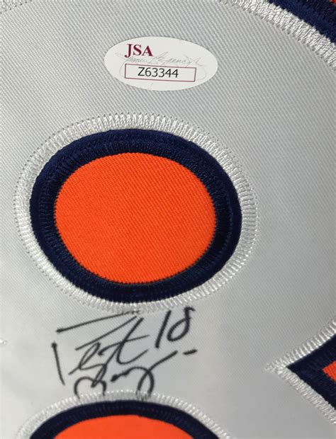 Lot Detail - Peyton Manning Signed Denver Broncos Jersey (JSA)