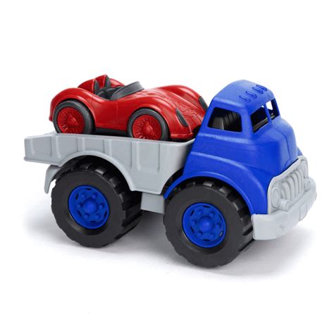 Flatbed Truck w/ Race Car | Kids Toys | Ragamuffin Boutique