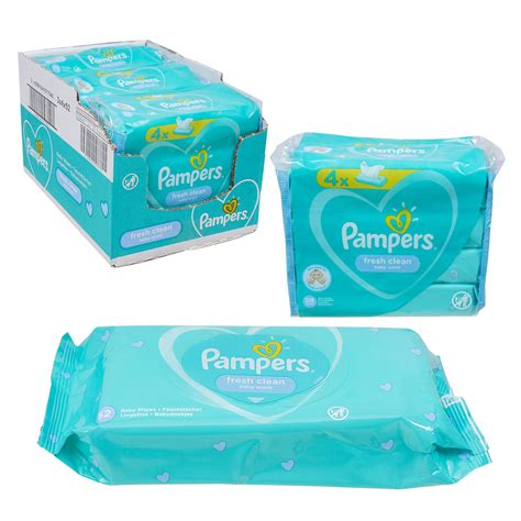 Wholesale Pampers 52 Count Fresh Clean Baby Wipes (SKU 2353184) DollarDays