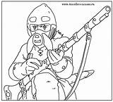 Miyazaki Nausicaa Coloring Hayao Ghibli Coloriages Totoro Ponyo  sketch template