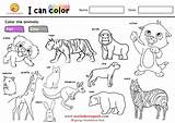 Free printable animals coloring Pages  Worksheetspack sketch template