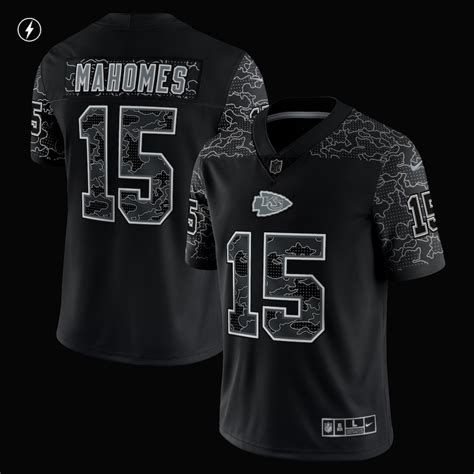 Meer Benachrichtigung Rentner pat mahomes black jersey Genre Vorläufig ermüden