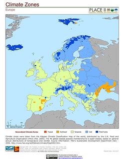 Europe: Climate Zones | Climate zones were taken from the Ko… | Flickr