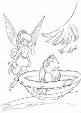 Kids n funcom  Coloring Page Tinkerbell sketch template