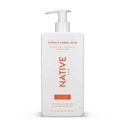 Native Citrus & Herbal Musk Shampoo - 16.5 Fl Oz : Target