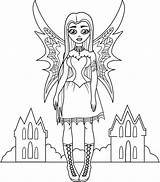 Free Printable Gothic Coloring Pages Pdf  Coloringfoldercom sketch template