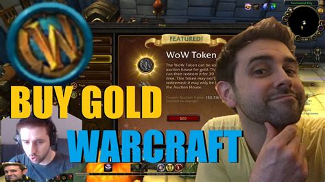 How to Buy Gold with WoW Token - YouTube