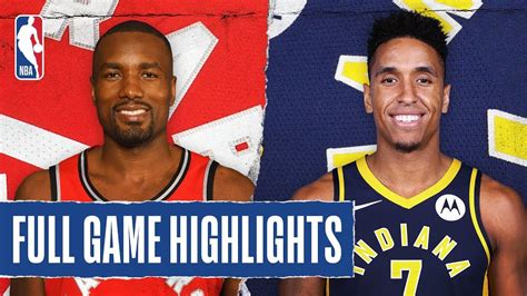 RAPTORS at PACERS | FULL GAME HIGHLIGHTS | February 7, 2020 - YouTube