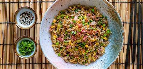 Japanese Fried Rice Recipe – Yakimeshi with Bacon, Egg