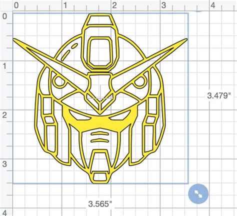 Gundam RX-78 Vinyl Sticker Head | Etsy