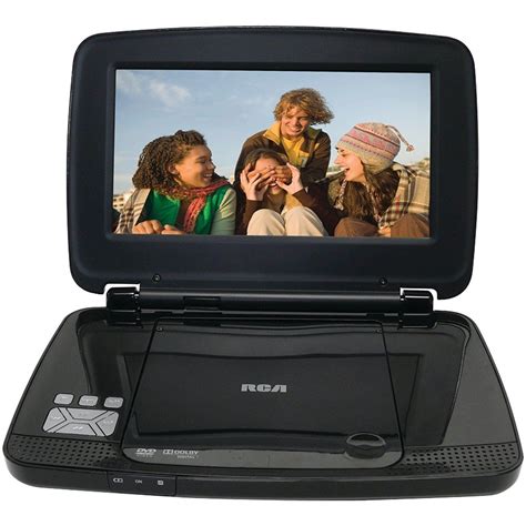 RCA DRC99392D 9-Inch Portable DVD Player with Rechargeable Battery and Remote Control, Black ...