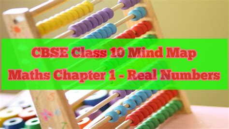 CBSE Class 10 Maths Chapter 1 Real Numbers Mind Map PDF (Based on Revised Syllabus) – Jobs Assure