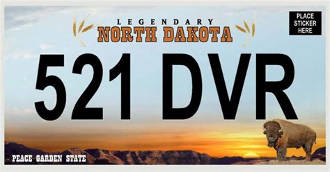 New North Dakota license plate design approved