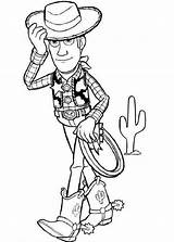 Toy Story Woody Sheriff Coloring Page Pages sketch template