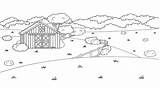 Electric Fence Clipart For Coloring sketch template