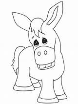 Donkey Coloring Page & Coloring Book 6000  coloring pages sketch template