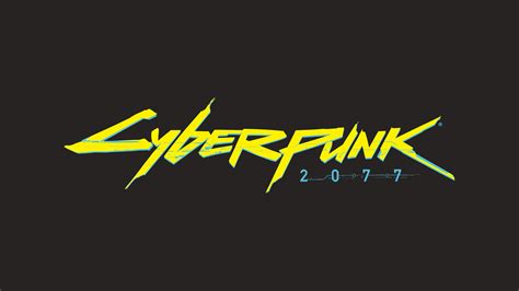 Cyberpunk 2077 Game Logo 4k Wallpaper,HD Games Wallpapers,4k Wallpapers,Images,Backgrounds ...