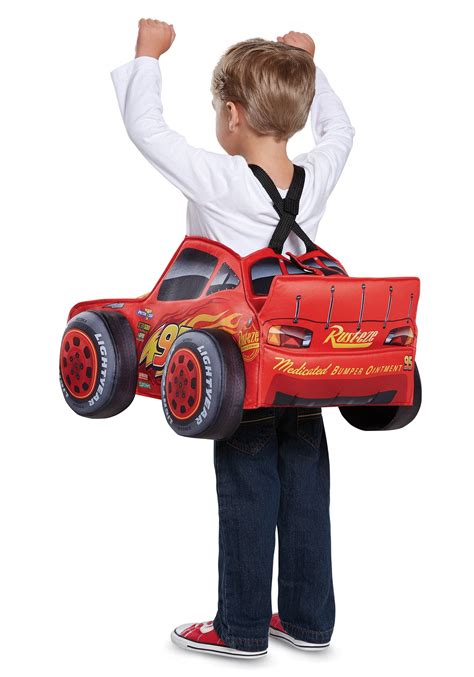 Toddler Lightning McQueen 3D Costume