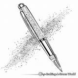 Pen Coloring Pages  Free & Printable sketch template