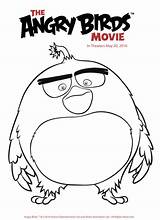 Angry Bird Slingshot Coloring Page sketch template