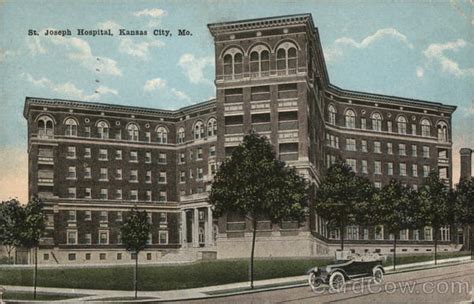 St. Joseph Hospital Kansas City, MO Postcard