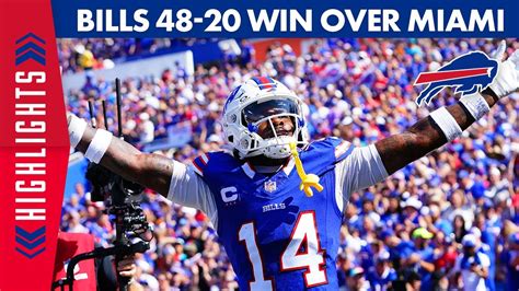 Buffalo Bills Highlights vs. Miami Dolphins | 2023 Regular Season Week ...