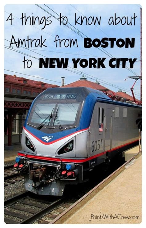 Amtrak Boston to NYC Review - Points with a Crew