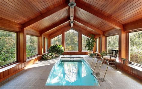 Indoor Swimming Pools - House Plans and More