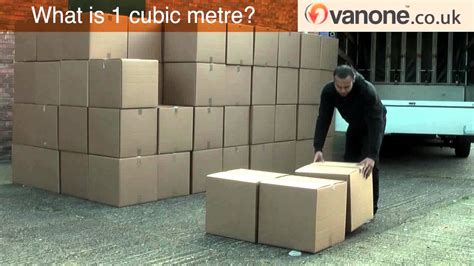 What is 1 cubic metres of goods for removal - YouTube