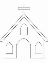 Coloring Pages Of Churches sketch template