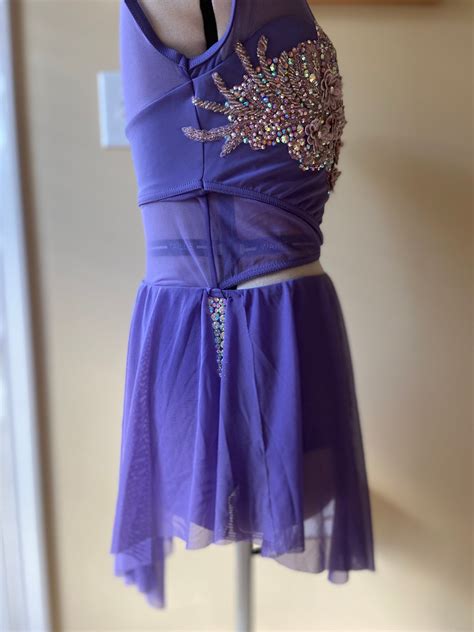 Periwinkle Dress With Cutouts, Adult Medium - Etsy