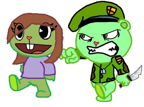 Flippy is about to kill meh by sonamylove123 on DeviantArt