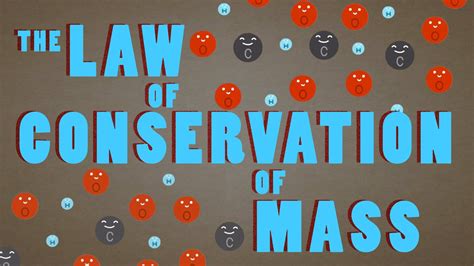 The law of conservation of mass | Conservation of mass, Science lessons, Teaching chemistry