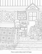 Amish Quilt Coloring Pages sketch template