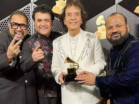 Grammys 2024: AR Rahman shares a perfect pic with Shankar Mahadevan, Zakir Hussain And Selva ...