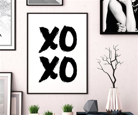 Xoxo Wall Art | decorated greek letters