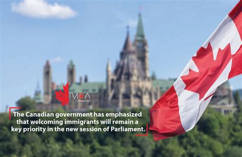 The Canadian government has emphasized that welcoming immigrants will remain a key priority in ...