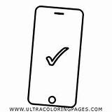 Iphone Ausmalbilder Mobile 5s Kiddicolour Sketch Coloring Page sketch template