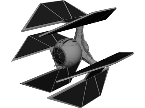 Star Wars Tie Defender 3D Model - 3DCADBrowser