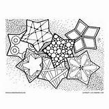 Early Zentangle Inspired Coloring Page sketch template