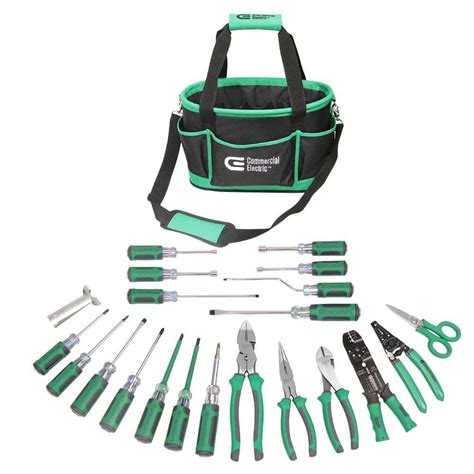 22-Piece Electrician's Tool Set-ET07001 - The Home Depot