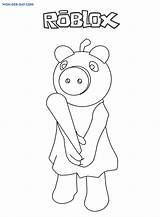 Piggy Roblox coloring Pages  WONDER DAY — Coloring For Children sketch template