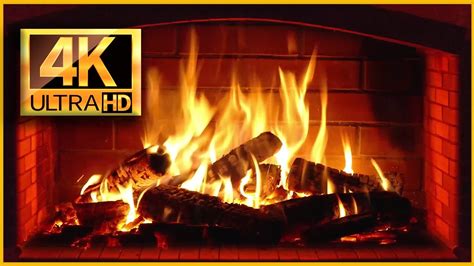 Fireplace 4k, FIREPLACE Ultra HD 4K - Relaxing Fire Burning Video & Crackling Fireplace Sounds ...