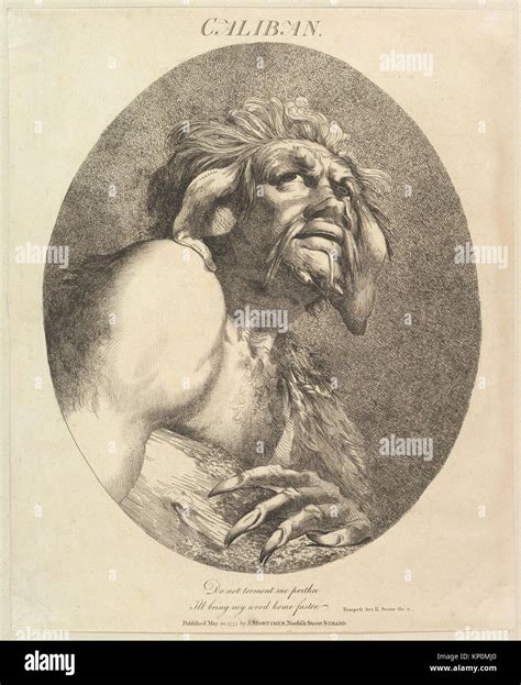 Caliban (Twelve Characters from Shakespeare) MET DP828634 408103 Stock ...