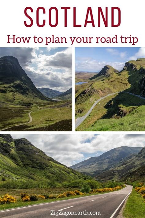 Scotland Road Trip - all you need to know (timing, itinerary, map...)